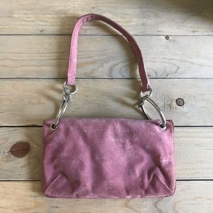 Wilson’s Suede Fold Over Clutch